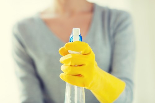 Waste handling and environmental compliance in cleaning services