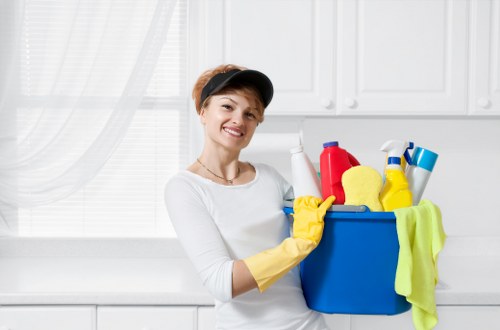 Specialist cleaning process for delicate curtains in Upminster