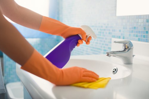 Professional upholstery stain removal service